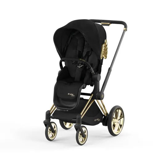 CYBEX Kočárek sportovní e-Priam Wings black Platinum