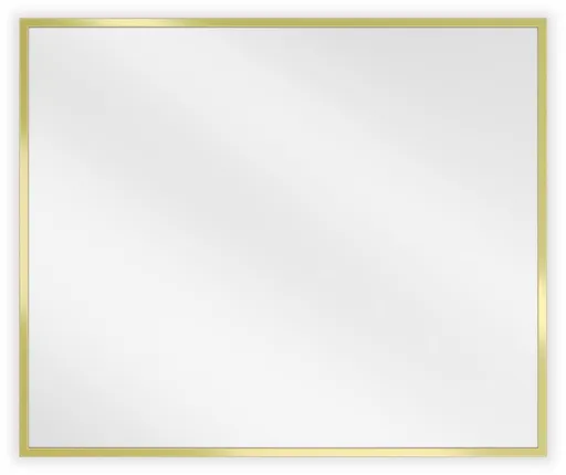 MEXEN Loft zrcadlo 60 x 50, zlatý rám 9852-060-050-000-50