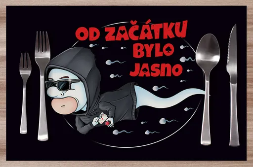 Prostírání Pokerová spermie