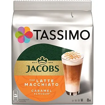 TASSIMO kapsle Jacobs Latte Macchiato Caramel 8 nápojů (344101)
