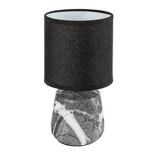 Rabalux 74066 stolní lampa Nalisa, válcovitá, černá