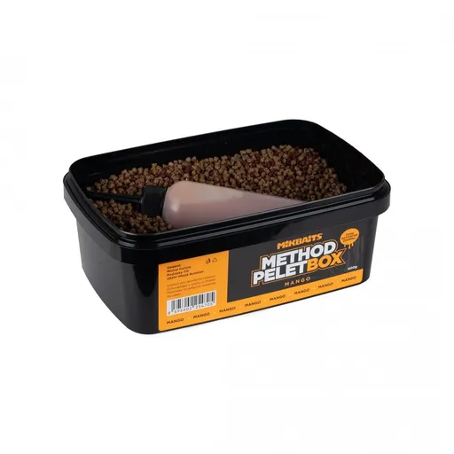 Mikbaits Method pelet box 400g + 120ml Activator - Mango,Mikbaits Method pelet box 400g + 120ml Activator - Mango