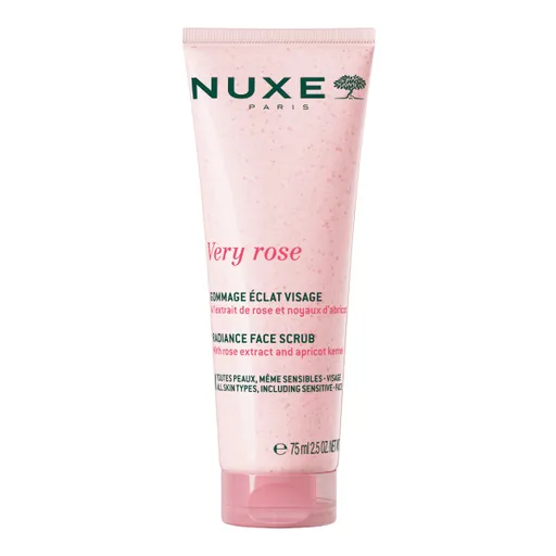 Nuxe Very Rose Krémový rozjasňující pleťový peeling krémový rozjasňující pleťový peeling 75 ml