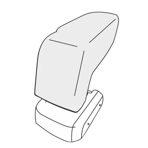 Loketní opěrka Peugeot 308 2013-2021 (pouze adaptér)