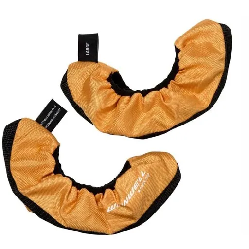 WINNWELL PREMIUM JR Juniorský chránič bruslí, žlutá, velikost