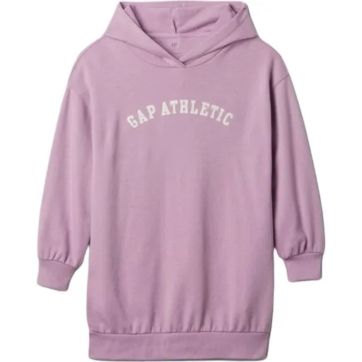 GAP JPN LOGO HOOD Dívčí šaty, fialová, velikost