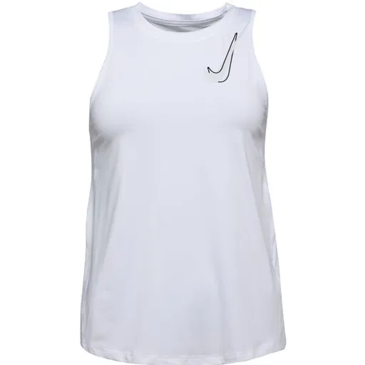 Nike ONE SWOOSH Dámské tílko, bílá, velikost