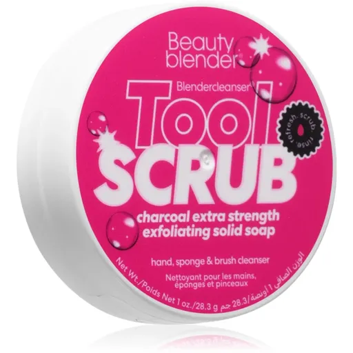 beautyblender® Tool Scrub Charcoal tuhý čistič na make-up houbičky a štětce 28.3 g