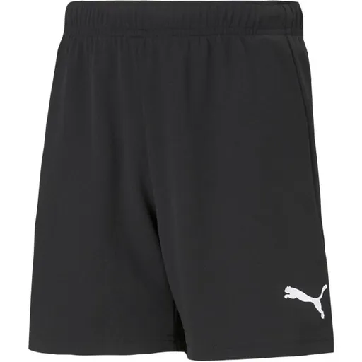 Puma TEAMRISE SHORTS Juniorské šortky, černá, velikost