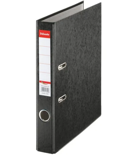 Esselte kart. pák. pořadač Rainbow A4, 50 mm, černá