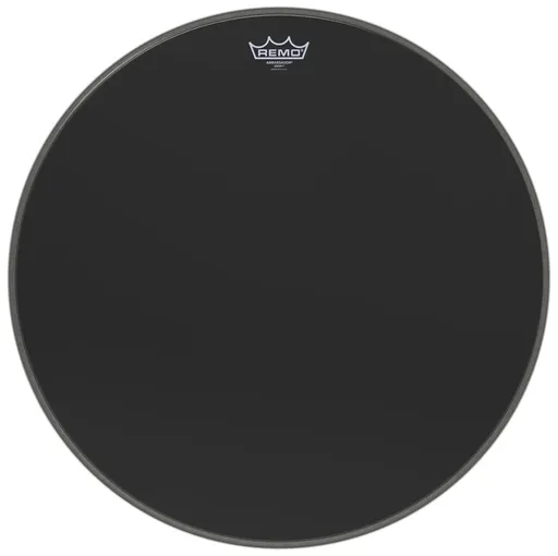 Remo 22" Ambassador Ebony