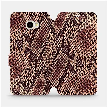 Flipové pouzdro na mobil Samsung Galaxy J4 Plus 2018 - VA32P Hadí vzor (5903516092185)