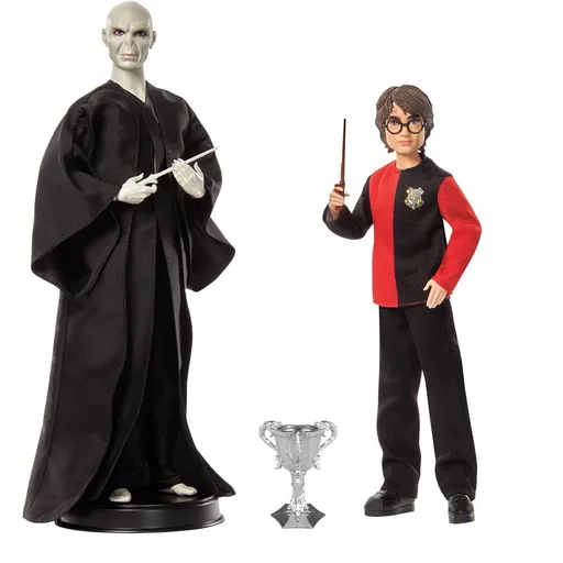 Harry Potter 26 cm a Voldemort 30 cm panenka
