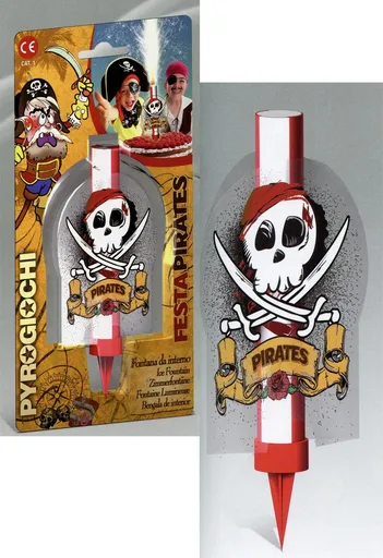 dortová fontána piráti - Pyrogiochi