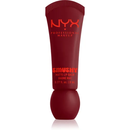 NYX Professional Makeup Smushy Matte Lip Balm balzám na rty s matným efektem odstín Swipe 2 Smooth 8 ml