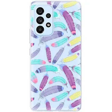 iSaprio Feather Pattern 01 pro Samsung Galaxy A73 5G (featpatt01-TPU3-A73-5G)