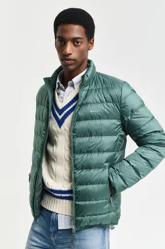 BUNDA GANT LIGHT DOWN JACKET WOODY GREEN