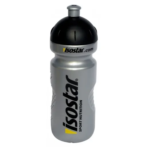 Isostar BIDON SILVER 650 ML Univerzální sportovní láhev, šedá, velikost 650 ML