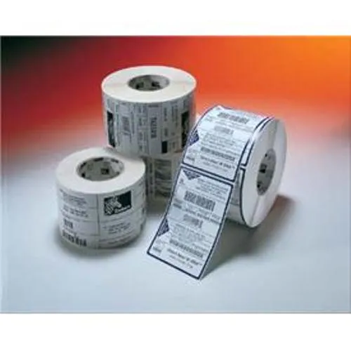 Zebra Label, Paper, 57x32mm; Thermal Transfer, Z-Select 2000T, Coated, Permanent Adhesive, 25mm Core, Perforation