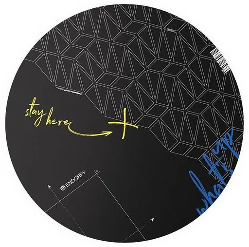 Endorfy podložka pod židli/110cm/PVC/černá