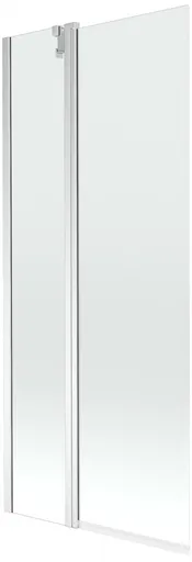 MEXEN Flip vanová zástěna 1-křídlo 80x150, transparent, chrom 894-080-101-01-00
