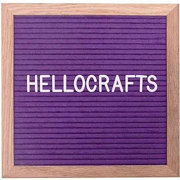 GOLD BABY Letterboard - 360 písmen - fialová (0712221439261)