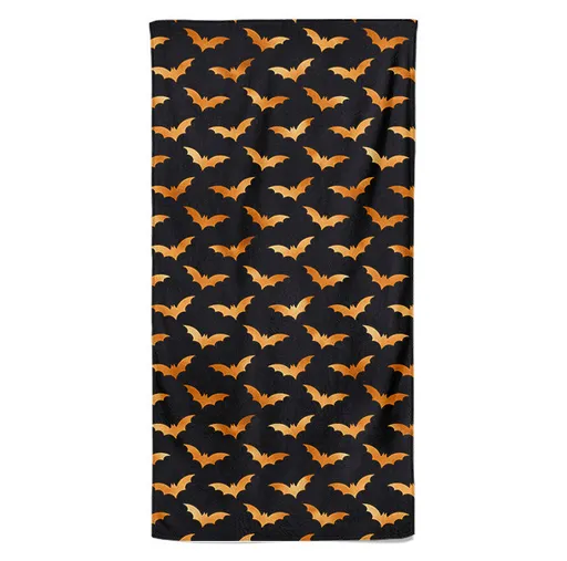 Osuška Halloween bats (Velikost osušky: 100x170cm)
