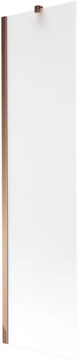 MEXEN/S Next vanová zástěna FIX 50 x 150, dekor, růžové zlato 895-050-000-00-30-60