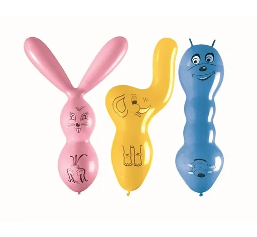Gemar Set latexových balónů - Zvířátka 3 ks