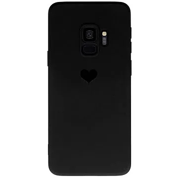 Vennus Valentýnské pouzdro Heart pro Samsung Galaxy S9 - černé (TT4454)