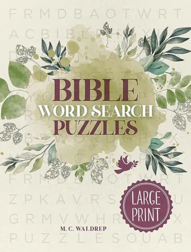 Bible Word Search Puzzles (Large Print) - M. C. Waldrep