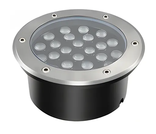 LED Solution Kulaté nájezdové svítidlo 24W 24V IP67 SUL-24W