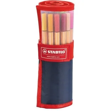 STABILO point 88 rollerset 25 barev (4006381360692)