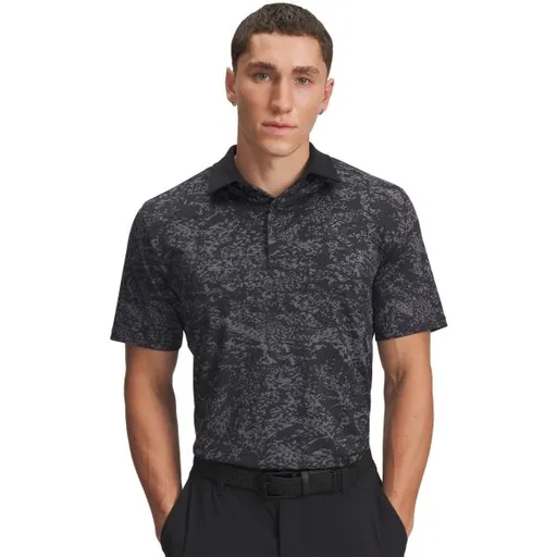 Under Armour PLAYOFF 3.0 Pánské golfové polotričko, černá, velikost