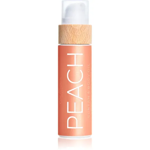 COCOSOLIS PEACH pečující a opalovací olej s vůní Peach 100 ml