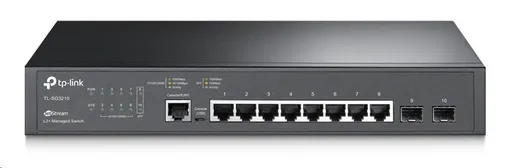 TP-Link OMADA switch SG3210 (8xGbE, 2xSFP, 2xConsole, fanless)