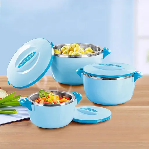 Die moderne Hausfrau Termo mísa 1 l, modrá