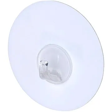 WENKO BEZ VRTÁNÍ StaticLoc UNO - nástěnný háček, bílý (z20193100)