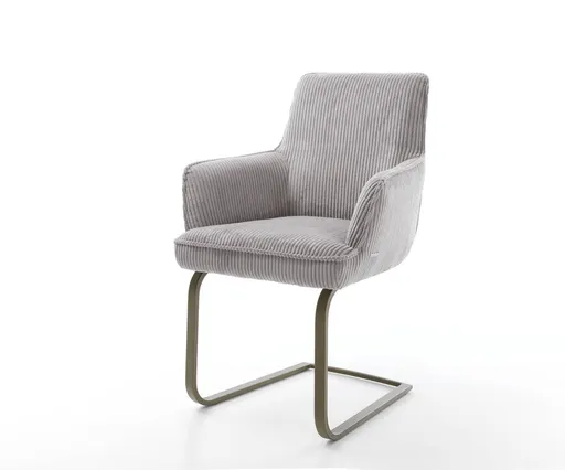 Jídelní židle Heira-Flex s područkami konzolová podnož plochá