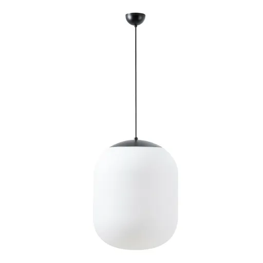 OSMONT TAN67363 TANIA S2 závěsné skleněné svítidlo černá / bílá IP40 3000 K 41W LED