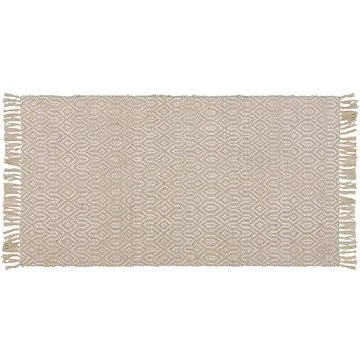 Koberec jutový 80 x 150 béžový POZANTI, 264763 (beliani_264763)