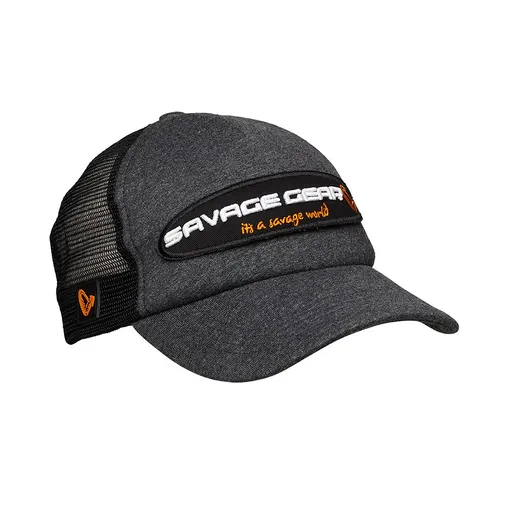 Savage Gear Kšiltovka Attitude Cap Onesize Grey Melange,Savage Gear Kšiltovka Attitude Cap Onesize Grey Melange