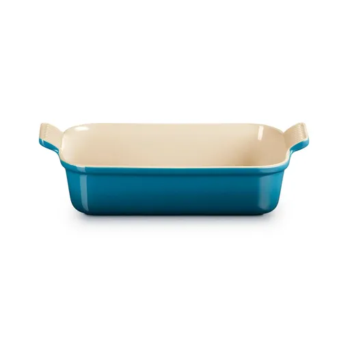 Zapékací mísa HERITAGE 26 cm, 2,4 l, DEEP TEAL, kamenina, Le Creuset