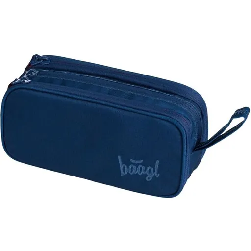 BAAGL ETUE EGGY BIG NAVY Penál, tmavě modrá, velikost