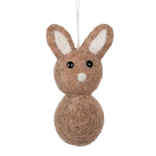 Béžová textilní uterka s králíčkem Bunny Buddies - 50*70 cm Clayre & Eef