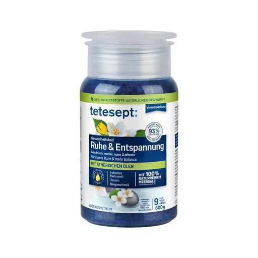 Tetesept Zklidnění a uvolnění mořská sůl 600 g