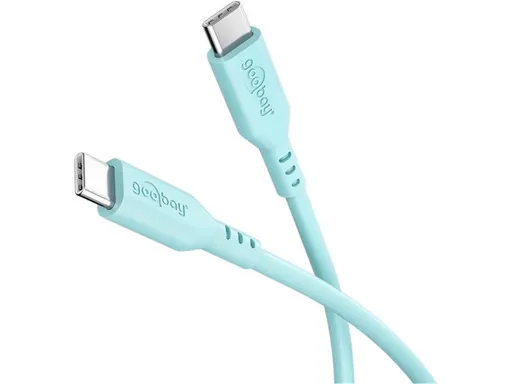 Kabel GOOBAY 77744 USB-C/USB-C 1,5m Turquoise