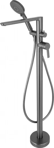 DEANTE Arnika titan vanová baterie, volně stojící, se sprchovým setem BQA_D17M