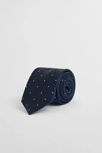 KRAVATA GANT DOT SILK TIE MARINE