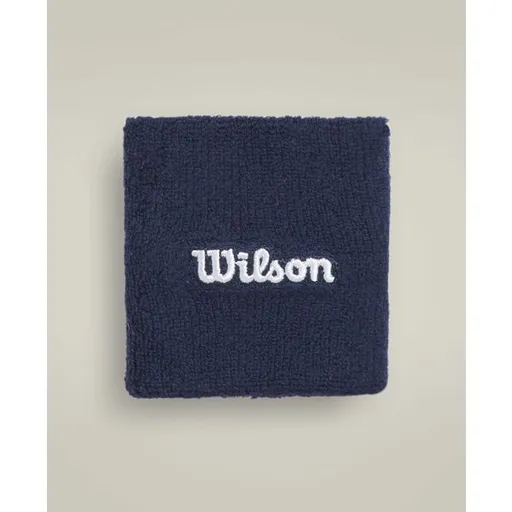 Wilson U TERRY LOGO WRISTBANDS Potítko, tmavě modrá, velikost UNI